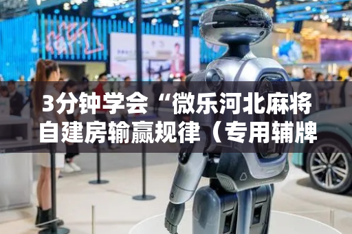 3分钟学会“微乐河北麻将自建房输赢规律（专用辅牌神器免安装）