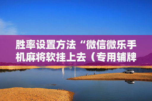 胜率设置方法“微信微乐手机麻将软挂上去（专用辅牌神器免安装）