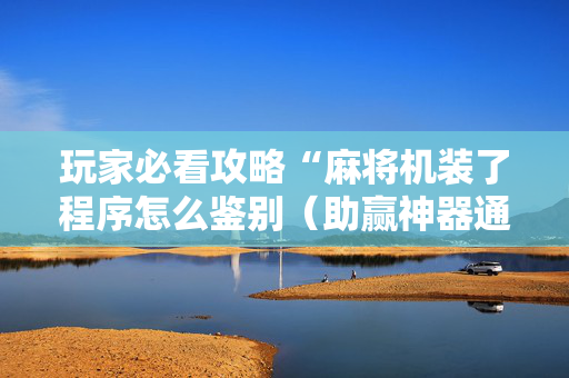 玩家必看攻略“麻将机装了程序怎么鉴别（助赢神器通用版）