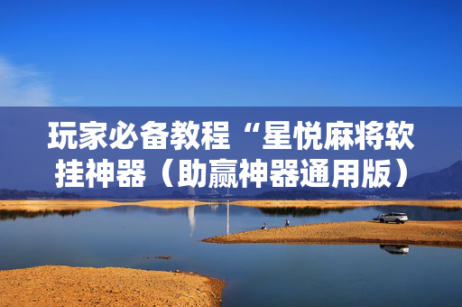 玩家必备教程“星悦麻将软挂神器（助赢神器通用版）