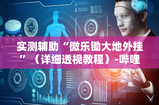 实测辅助“微乐锄大地外挂”（详细透视教程）-哔哩哔哩