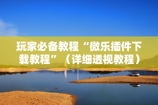 玩家必备教程“微乐插件下载教程”（详细透视教程）-哔哩哔哩