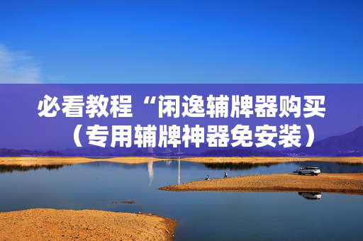 必看教程“闲逸辅牌器购买（专用辅牌神器免安装）