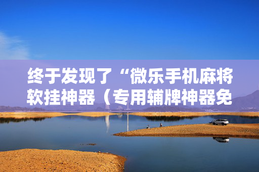 终于发现了“微乐手机麻将软挂神器（专用辅牌神器免安装）