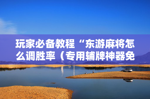 玩家必备教程“东游麻将怎么调胜率（专用辅牌神器免安装）
