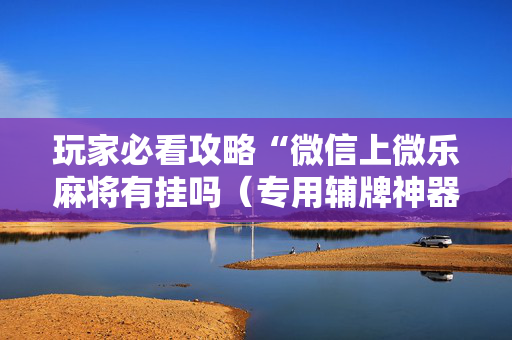 玩家必看攻略“微信上微乐麻将有挂吗（专用辅牌神器免安装）