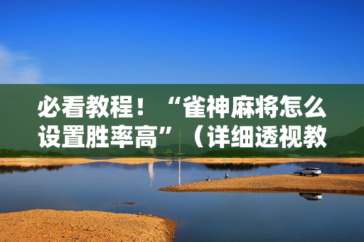 必看教程！“雀神麻将怎么设置胜率高”（详细透视教程）-哔哩哔哩