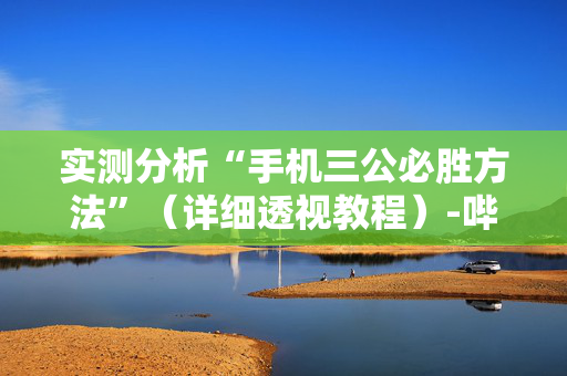 实测分析“手机三公必胜方法”（详细透视教程）-哔哩哔哩
