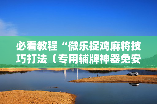 必看教程“微乐捉鸡麻将技巧打法（专用辅牌神器免安装）