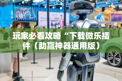 玩家必看攻略“下载微乐插件（助赢神器通用版）
