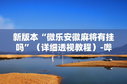 新版本“微乐安徽麻将有挂吗”（详细透视教程）-哔哩哔哩