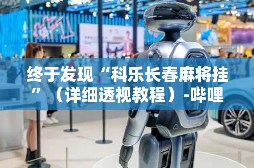 终于发现“科乐长春麻将挂”（详细透视教程）-哔哩哔哩