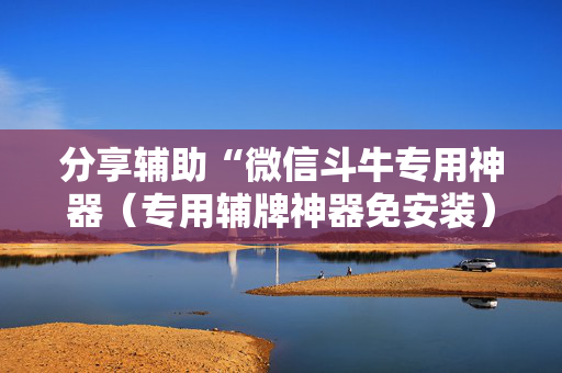 分享辅助“微信斗牛专用神器（专用辅牌神器免安装）