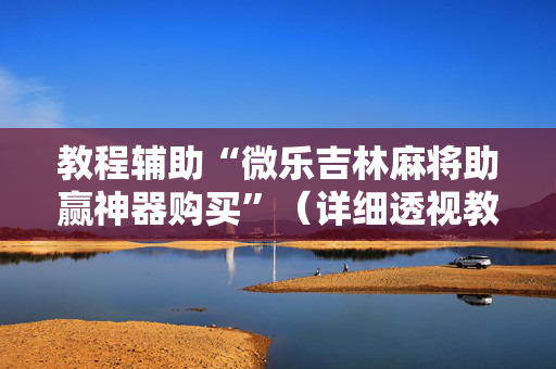 教程辅助“微乐吉林麻将助赢神器购买”（详细透视教程）-哔哩哔哩
