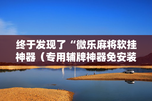 终于发现了“微乐麻将软挂神器（专用辅牌神器免安装）