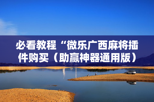 必看教程“微乐广西麻将插件购买（助赢神器通用版）
