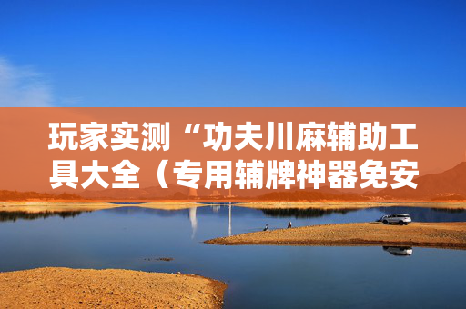玩家实测“功夫川麻辅助工具大全（专用辅牌神器免安装）