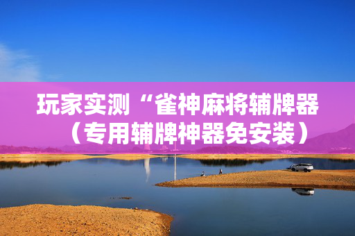 玩家实测“雀神麻将辅牌器（专用辅牌神器免安装）