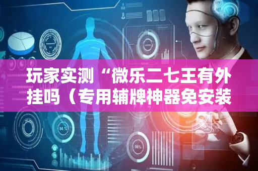 玩家实测“微乐二七王有外挂吗（专用辅牌神器免安装）