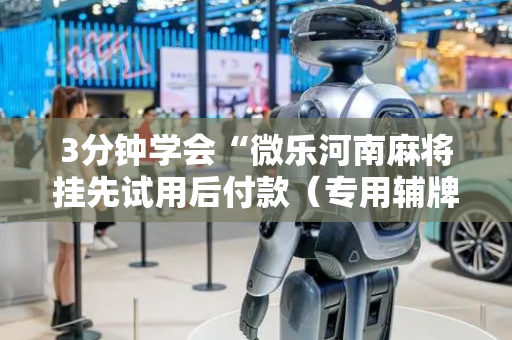 3分钟学会“微乐河南麻将挂先试用后付款（专用辅牌神器免安装）
