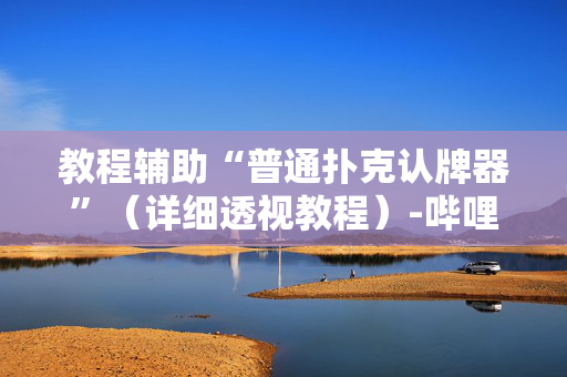 教程辅助“普通扑克认牌器”（详细透视教程）-哔哩哔哩
