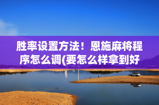 胜率设置方法！恩施麻将程序怎么调(要怎么样拿到好牌)