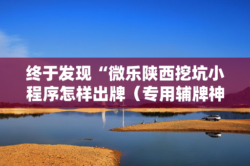 终于发现“微乐陕西挖坑小程序怎样出牌（专用辅牌神器免安装）