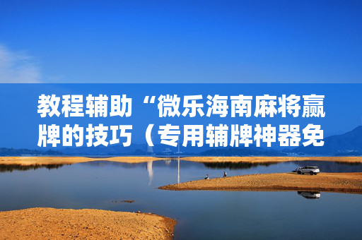 教程辅助“微乐海南麻将赢牌的技巧（专用辅牌神器免安装）