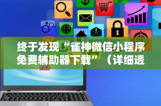 终于发现“雀神微信小程序免费辅助器下载”（详细透视教程）-哔哩哔哩