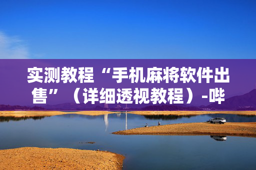 实测教程“手机麻将软件出售”（详细透视教程）-哔哩哔哩