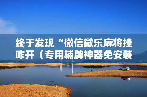 终于发现“微信微乐麻将挂咋开（专用辅牌神器免安装）