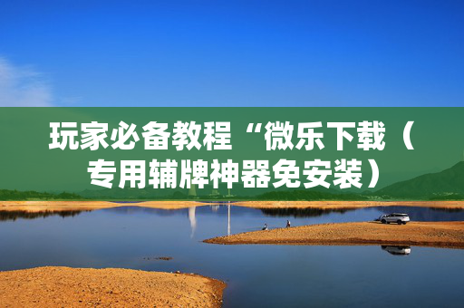 玩家必备教程“微乐下载（专用辅牌神器免安装）