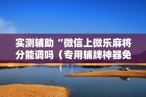 实测辅助“微信上微乐麻将分能调吗（专用辅牌神器免安装）