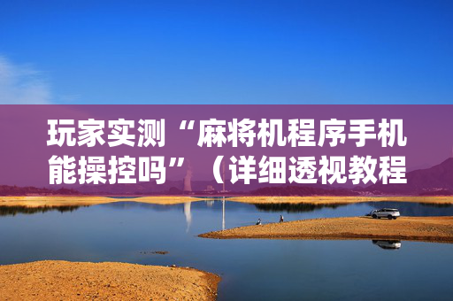玩家实测“麻将机程序手机能操控吗”（详细透视教程）-哔哩哔哩