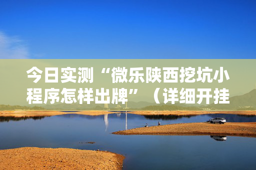 今日实测“微乐陕西挖坑小程序怎样出牌”（详细开挂教程）-哔哩哔哩