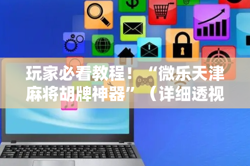 玩家必看教程！“微乐天津麻将胡牌神器”（详细透视教程）-哔哩哔哩