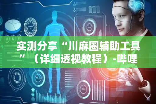 实测分享“川麻圈辅助工具”（详细透视教程）-哔哩哔哩
