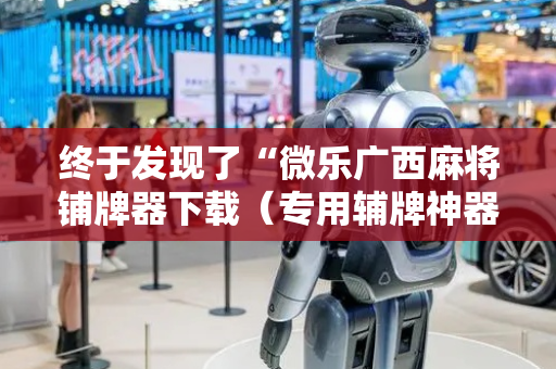 终于发现了“微乐广西麻将铺牌器下载（专用辅牌神器免安装）