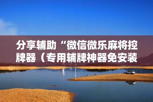 分享辅助“微信微乐麻将控牌器（专用辅牌神器免安装）