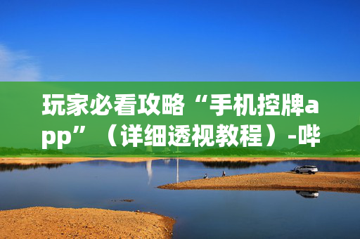 玩家必看攻略“手机控牌app”（详细透视教程）-哔哩哔哩