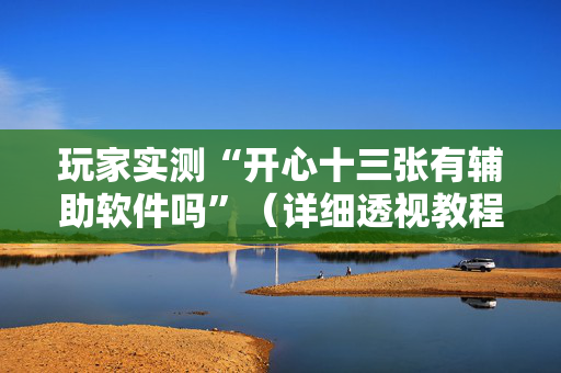 玩家实测“开心十三张有辅助软件吗”（详细透视教程）-哔哩哔哩