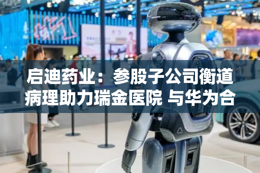 启迪药业：参股子公司衡道病理助力瑞金医院 与华为合作发布“瑞智（RuiPath） 病理大模型”