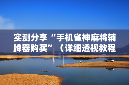 实测分享“手机雀神麻将辅牌器购买”（详细透视教程）-哔哩哔哩