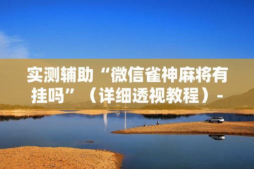 实测辅助“微信雀神麻将有挂吗”（详细透视教程）-哔哩哔哩