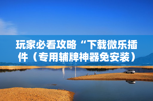 玩家必看攻略“下载微乐插件（专用辅牌神器免安装）