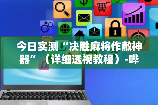 今日实测“决胜麻将作敝神器”（详细透视教程）-哔哩哔哩
