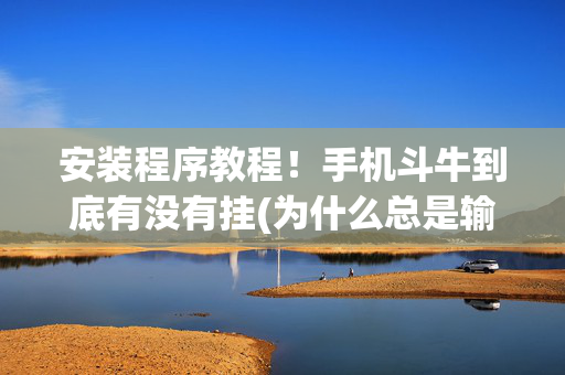 安装程序教程！手机斗牛到底有没有挂(为什么总是输)