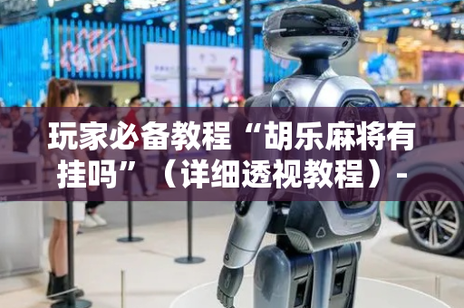 玩家必备教程“胡乐麻将有挂吗”（详细透视教程）-哔哩哔哩