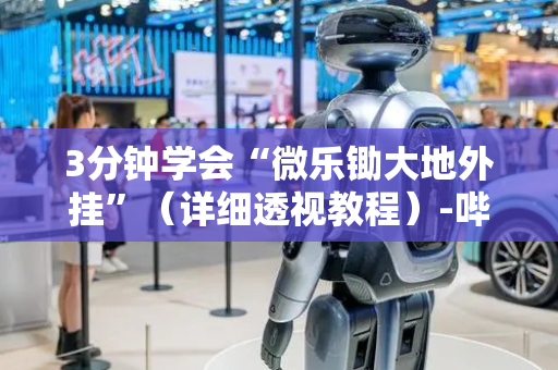 3分钟学会“微乐锄大地外挂”（详细透视教程）-哔哩哔哩