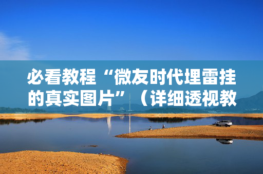 必看教程“微友时代埋雷挂的真实图片”（详细透视教程）-哔哩哔哩